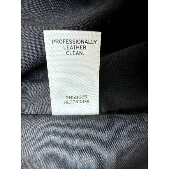 Nordstrom Trouve NWT Lanbskin Leather Bomber-Style Jacket Stretch Insert Small - Picture 14 of 16